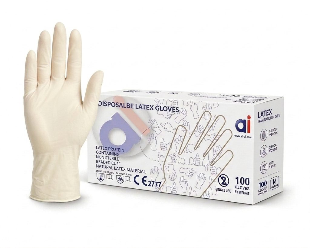 24Med OrthoGuard™ Extra-Thick Surgical & Clinical Latex Gloves
