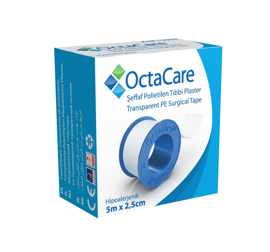 24Med OctaCare™ Transparent PE Surgical Tape