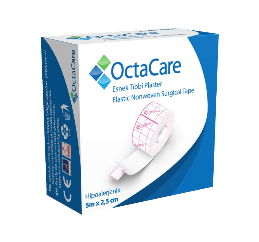 24Med OctaCare™ Elastic Non-Woven Surgical Tape (Fix Plaster)