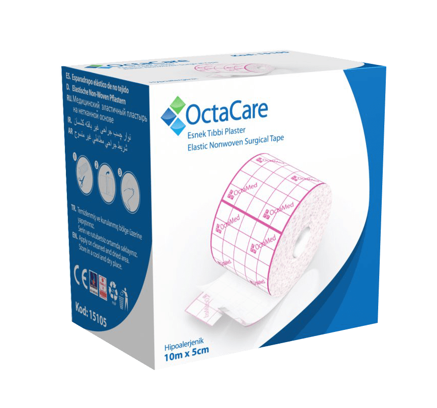24Med OctaCare™ Elastic Non-Woven Surgical Tape (Fix Plaster) thumbnail 2
