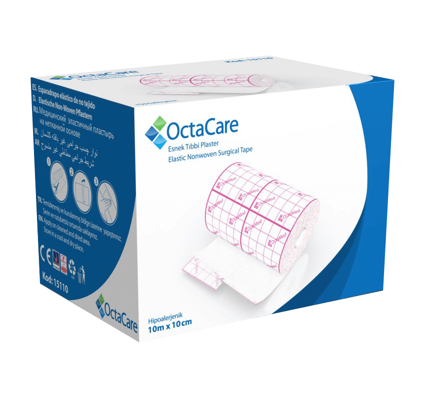 24Med OctaCare™ Elastic Non-Woven Surgical Tape (Fix Plaster) thumbnail 3