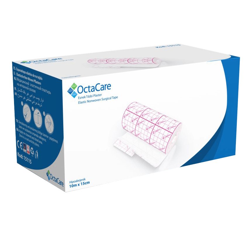 24Med OctaCare™ Elastic Non-Woven Surgical Tape (Fix Plaster) thumbnail 4