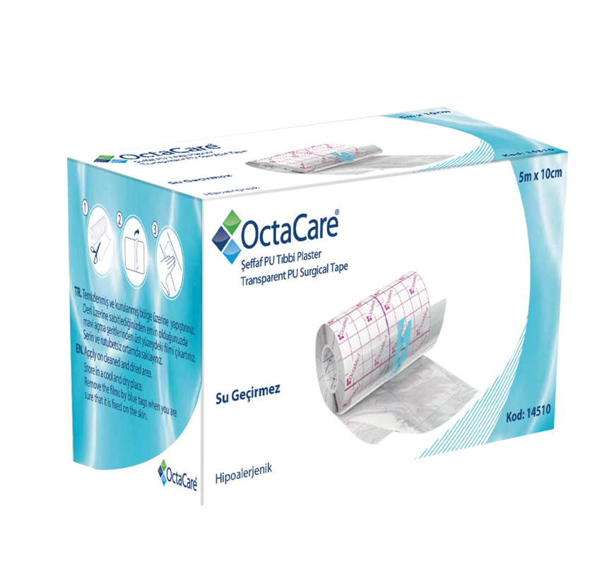 24Med OctaCare™ Transparent PU Surgical Tape