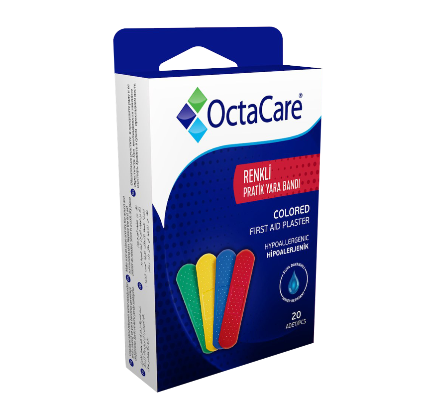 24Med OctaCare™ Colored First Aid Plaster