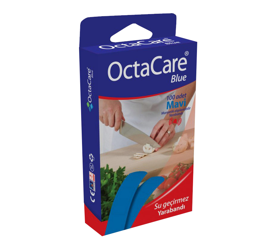 24Med OctaCare™ Blue Detectable First Aid Plaster