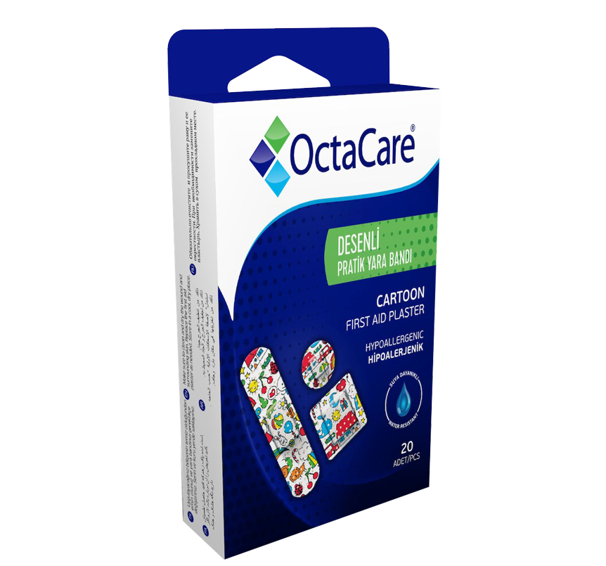 24Med OctaCare™ Cartoon First Aid Plaster