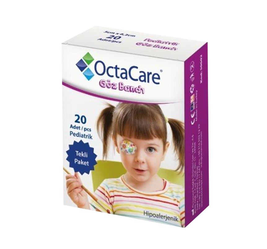 24Med OctaCare™ Pediatric Self-Adhesive Eye-Pad