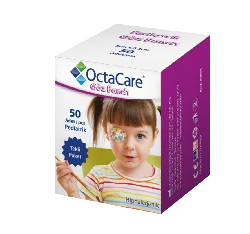 24Med OctaCare™ Pediatric Self-Adhesive Eye-Pad thumbnail 2