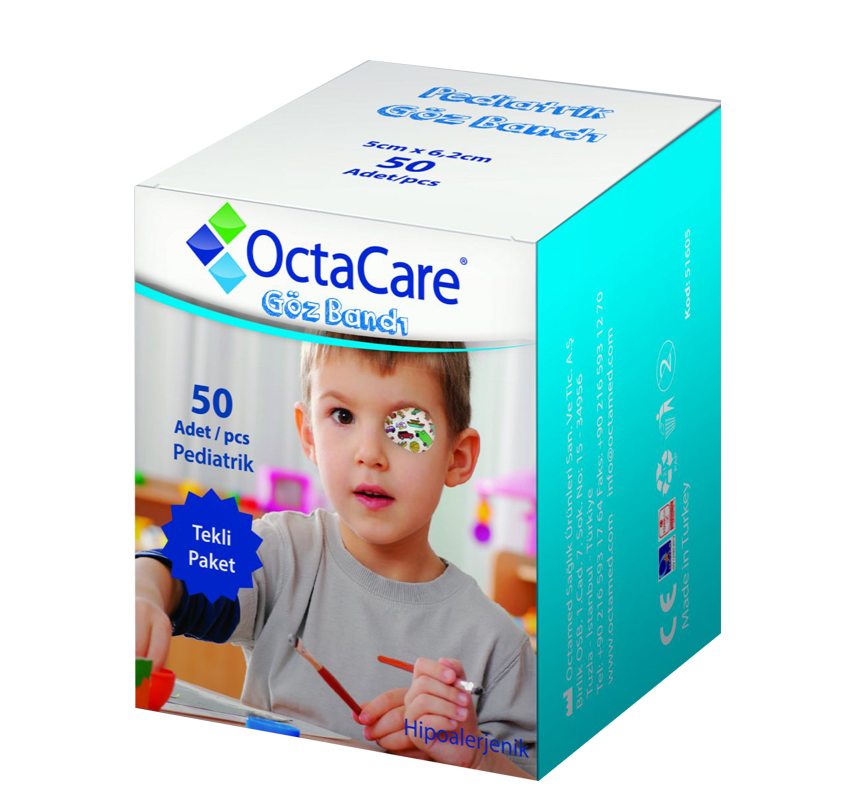 24Med OctaCare™ Pediatric Self-Adhesive Eye-Pad thumbnail 5
