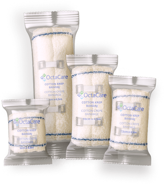 24Med™ Octacare Cotton Crepe Bandages
