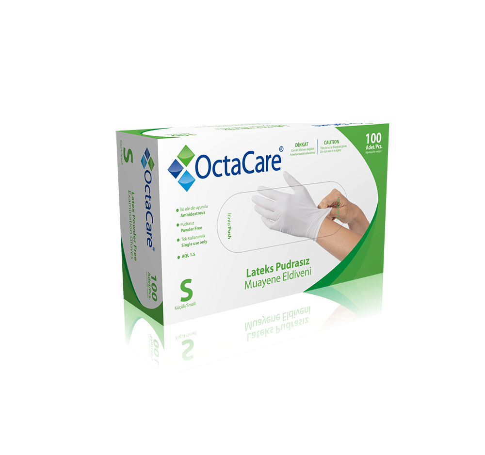 24Med OctaCare™ Latex Examination Glove - Powder Free